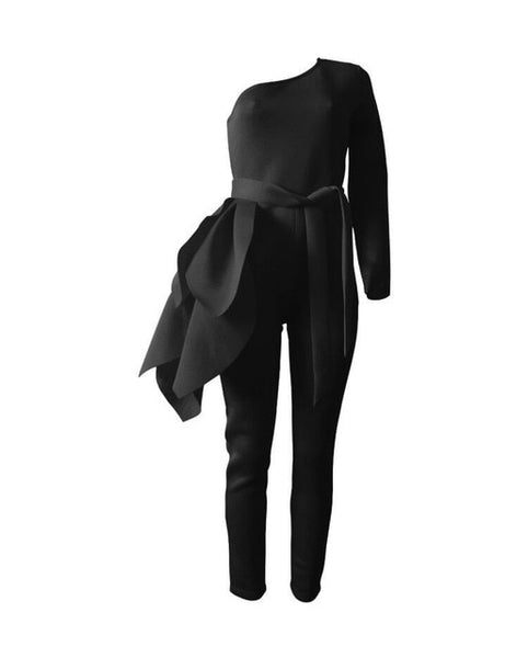 Sexy One Shoulder Jumpsuit