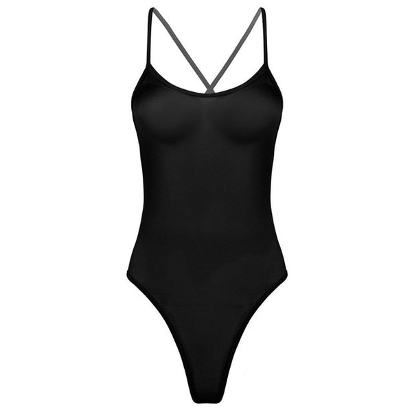 Women One Piece Sheer Bodystocking