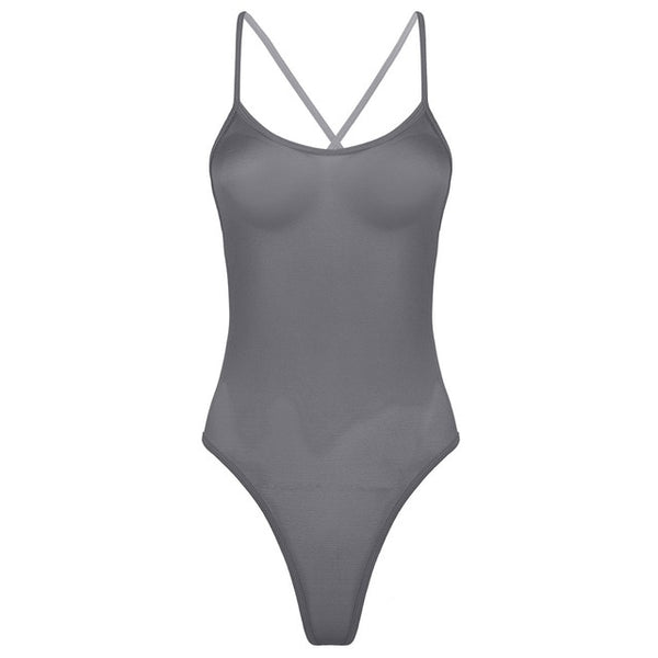 Women One Piece Sheer Bodystocking