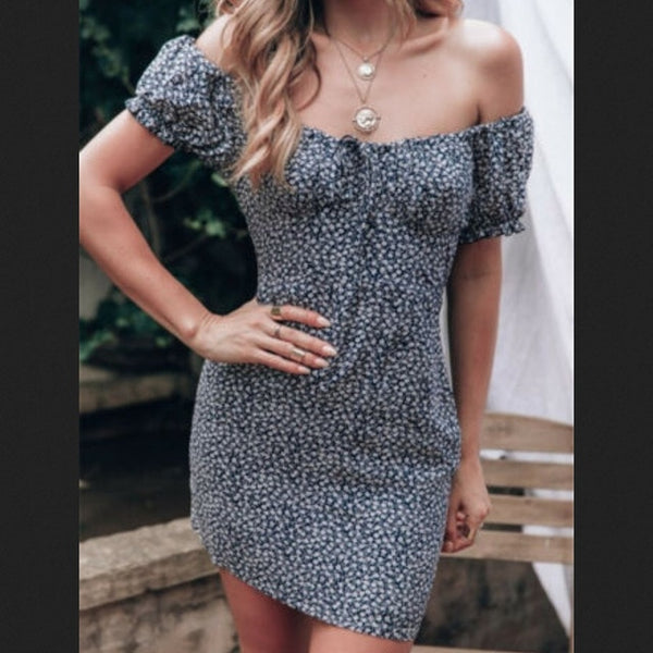 Boho Floral Mini dress