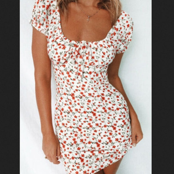 Boho Floral Mini dress